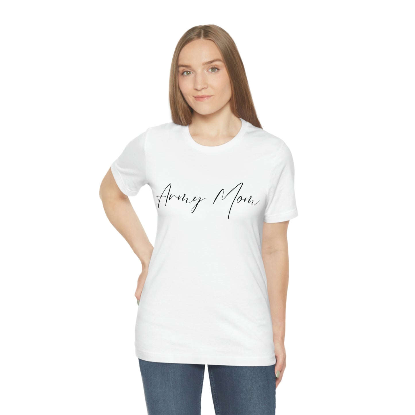 Unisex Army Mom Short Sleeve Tee